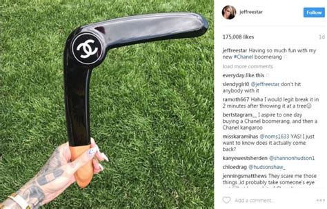 chanel boomerang jeffree star|Chanel Is Accused of Cultural Appropriation for Selling .